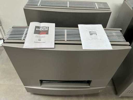 WellStraler P36 HR+ Closed combustion radiator Gas heater (2x)