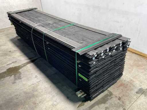 Douglas Swedish rebate negru 400x16,5x2,1 cm (50x)
