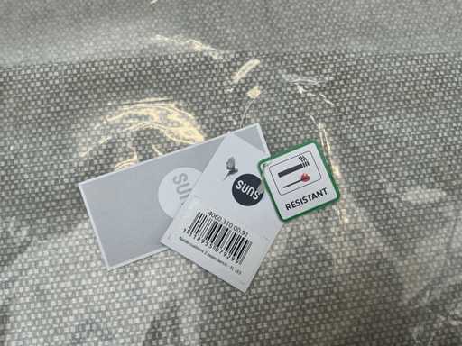 Suns Nardo Gartenkissen-Set 6 Teile weich grau