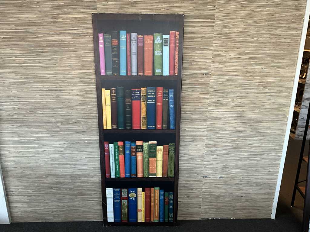 Bücherregal für Wanddekoration