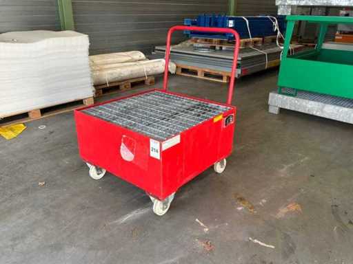 Bauer Stahl Lamellenboden auf Rädern