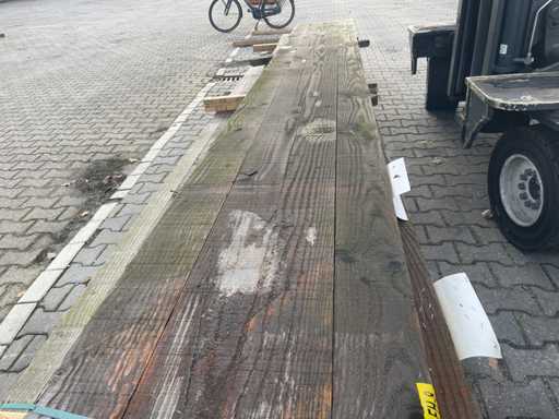 Douglas beams fine sawn 5000x150x50mm (4x)