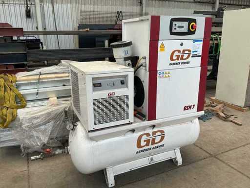 2014 Gardner Denver ESM 7 TK-104 Schroefcompressor
