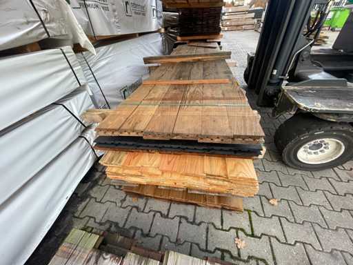 Douglas Design- Triple- Danish profile 3000x140x20mm (12x)