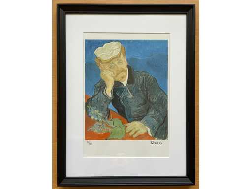 Vincent Van Gogh: Ritratto del dottor Gachet 10/150
