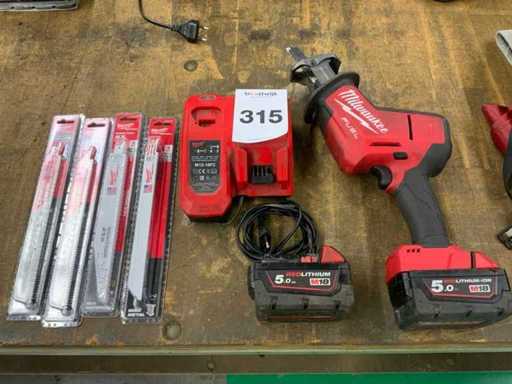Scie alternative sans fil Milwaukee M18 FHZ