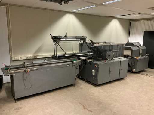 1990 Beck Shrink Film Packaging Machine with Shrink Tunnel