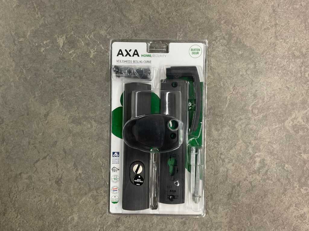 AXA - 6665 - 38-60 mm - Sicherheitsbeschläge für Außentüren (3x)