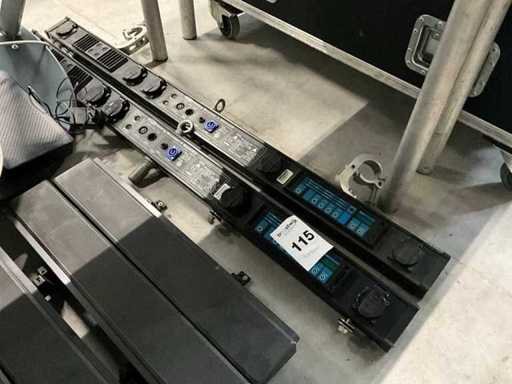 Showtec Sliding show ar 4 Sliding showbar (2x)