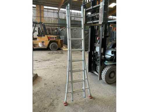 Échelle coulissante solide 2x8