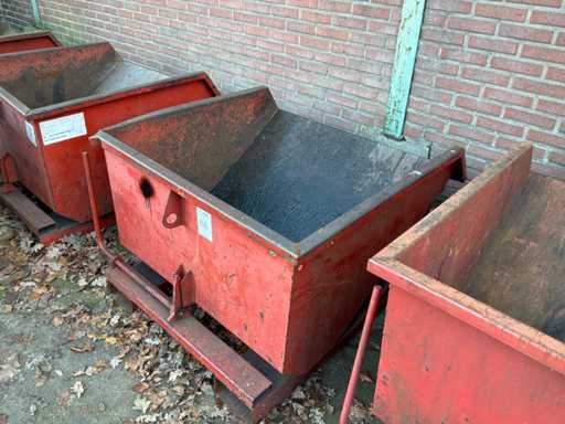 Seau basculant Jako, 500L