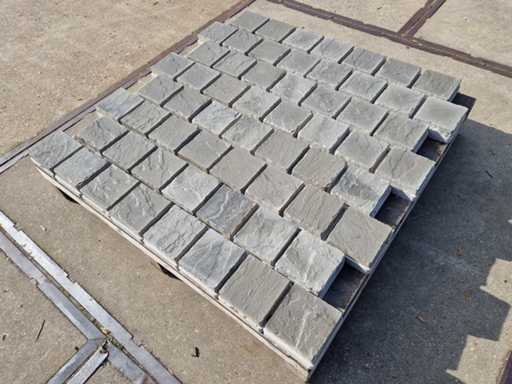 Concrete blocks (approx. 22m²)