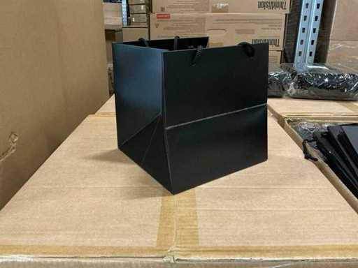 Sacs de bouquets de lot noirs 20x20x20cm FSC Mix 70 % (1440x)