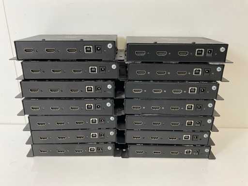 Crestron (HD-DA-2), 1 to 2 HDMI Distribution Amplifier & Audio Converters (14x)