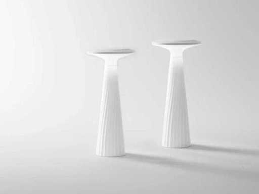 4 lampes rechargeables Intec Brio blanches