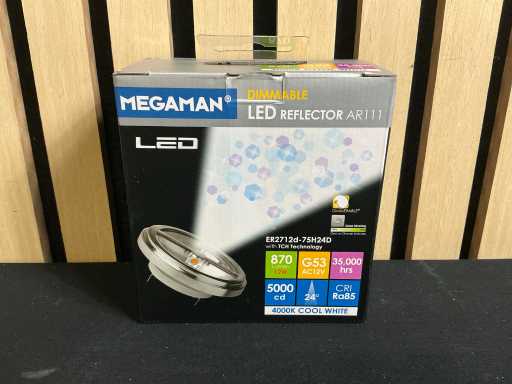 Megaman MM05424 Led reflector (60x)