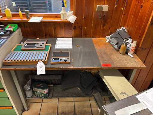   Workbench with contents