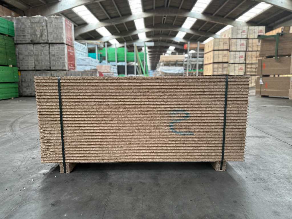 30 m2 OSB platen dikte 25 mm - 1,69x0,63m