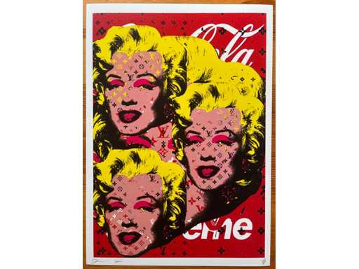 DEATH NYC : Vuitton Marilyn Monroe