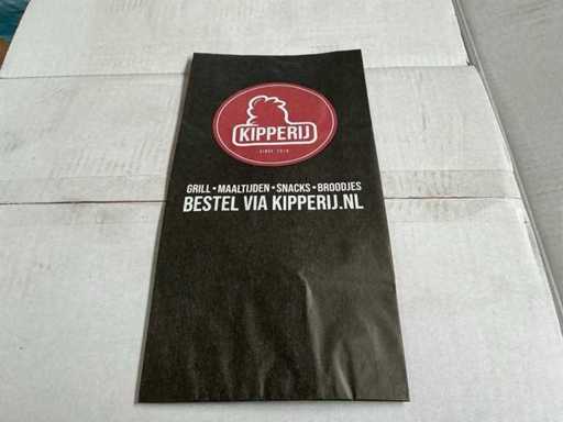 Serie de pungi cu alimente 33x16,5cm imprimate (22500x)