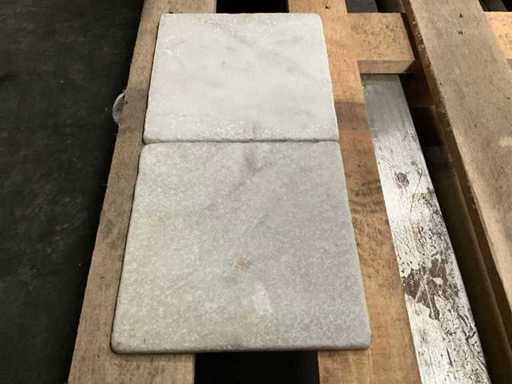 Carara Carara Carreaux de jardin en pierre naturelle