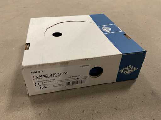 Eupen H07V-K 1x1,5mm² Box mit 100m Installationsdraht (2x)