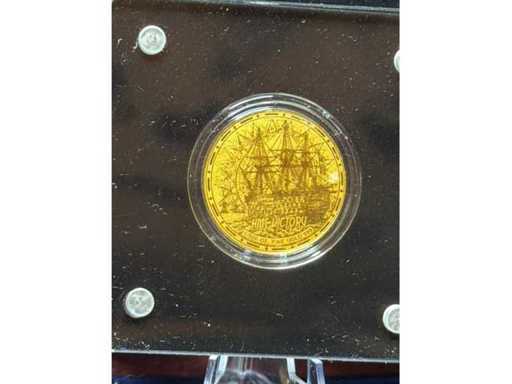 Leggende in Oro | 100 franchi CFA Niger 999 oro finito 1/500oz | HMS Victory