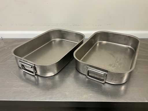 Braadslede met hangrepen (2x)