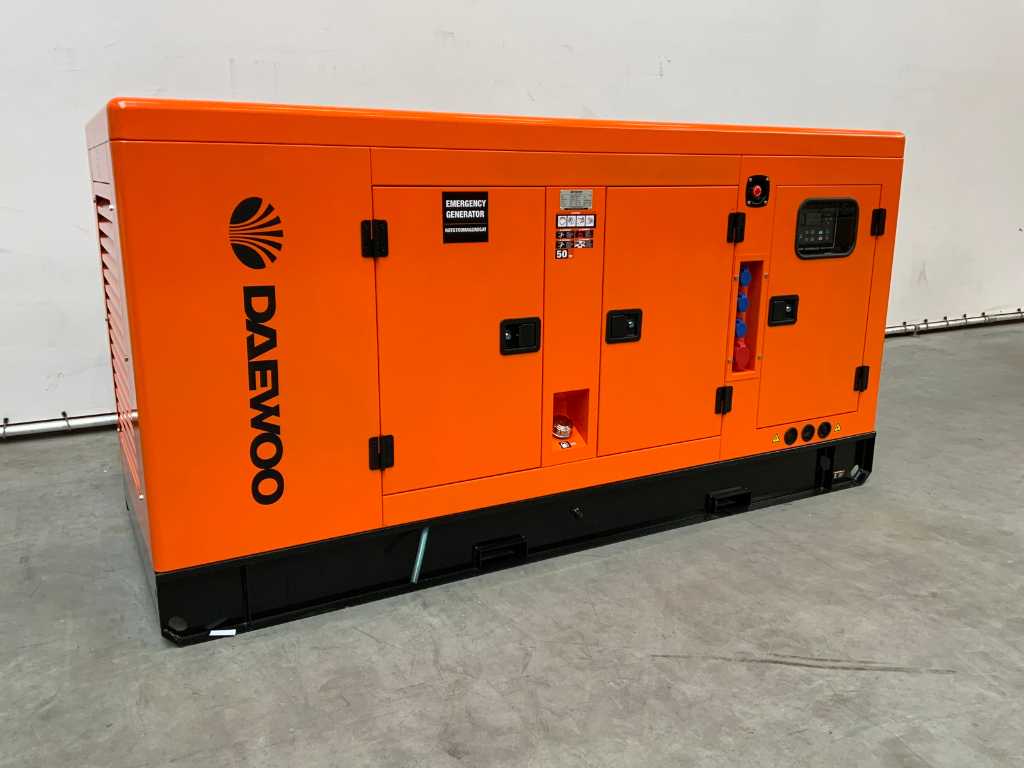 2023 Daewoo Dagfs-100 Generatore di corrente di emergenza da 100 Kva