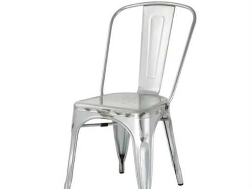 Bolero Steel Bistro Chairs (set of 4)