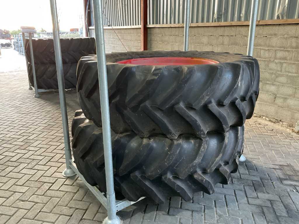 Good Year DT820 Tire with rim (2x)