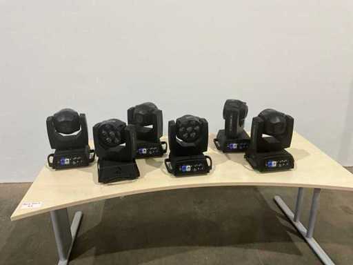 Clay Paky - A.LEDA Wash K5 - Cap mobil LED (6x)