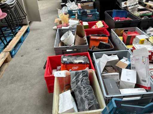 Verschiedene Installationsmaterialien