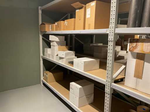 Batch of various packaging materials