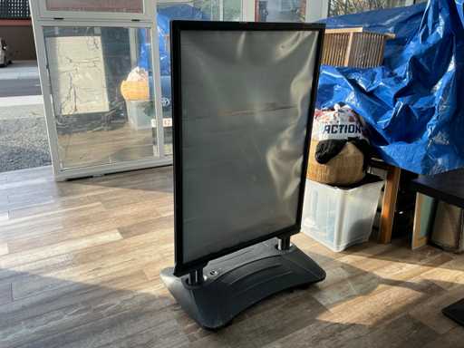 2-zijdig Verrijdbaar Stoepbord