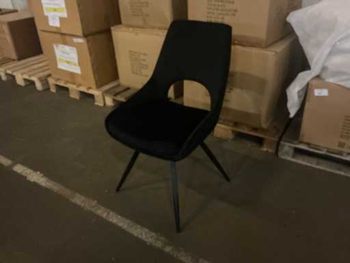 Dining Chair Black Draaibare eetkamerstoel (4x)