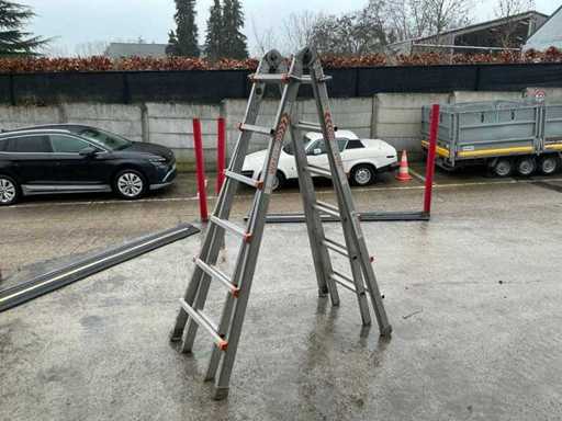 Échelle télescopique pliante Wakü 103