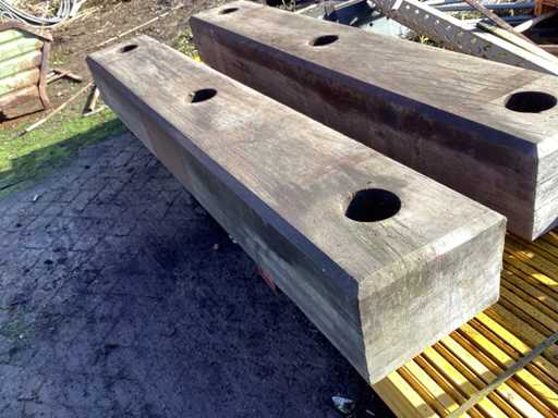 Azobe - 2200x345x250 - Hardwood (4x)