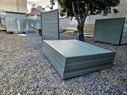 EMANUEL STEEL SHEET PANEL Steel sheet panel (6 pcs)