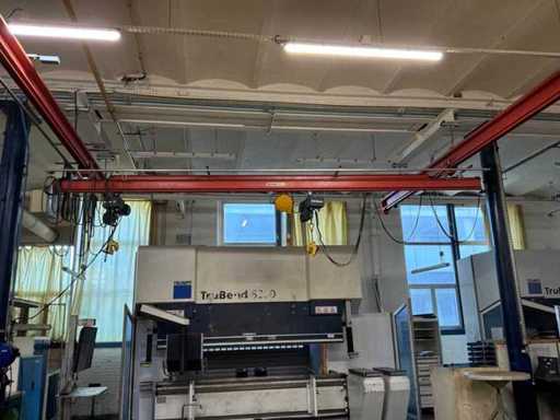 DEMAG Overhead crane with double hoist