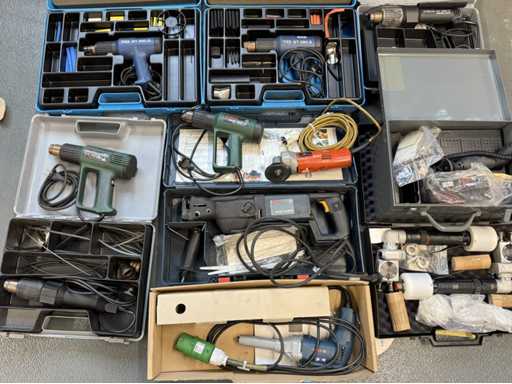   Beaucoup de machines électriques manuelles