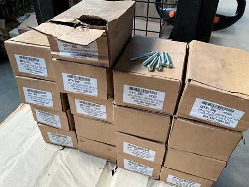 Würth Screw 8 x 60, 200 pieces (17x)