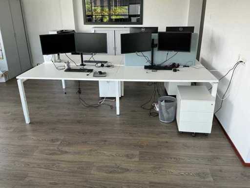 4-persoons werkplek