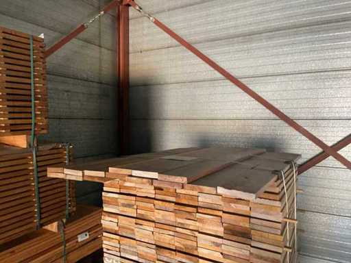 Ipé Country Grade Planks gehobelt 650-1250x120x21mm (305x)