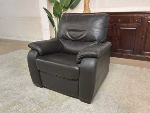 Poltrona in pelle di drago con sistema di rilassamento