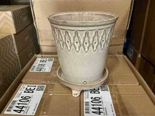 Lot Coco Maison Pot Linn L H24cm (33x)