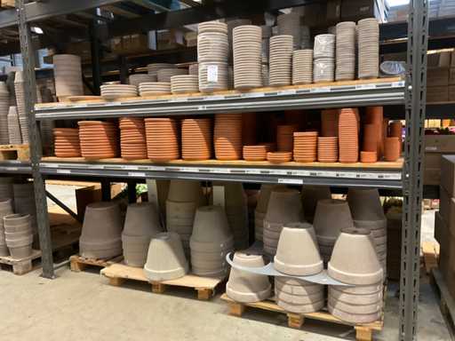 Lot de pots de fleurs