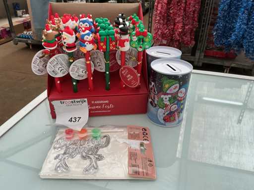 Charge von Weihnachts- und Saisonartikeln