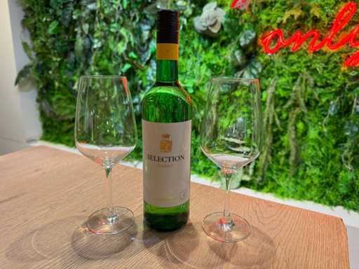 Fles Witte wijn (9x)