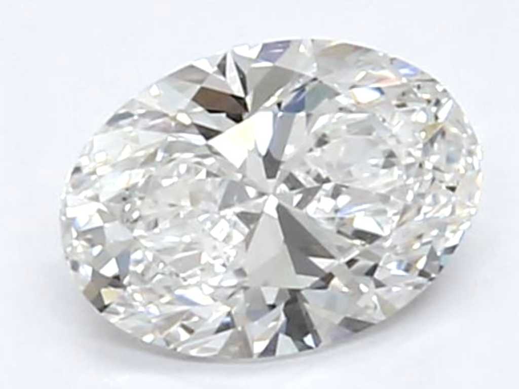 Diamant - 0.81 karaat diamant (gecertificeerd)